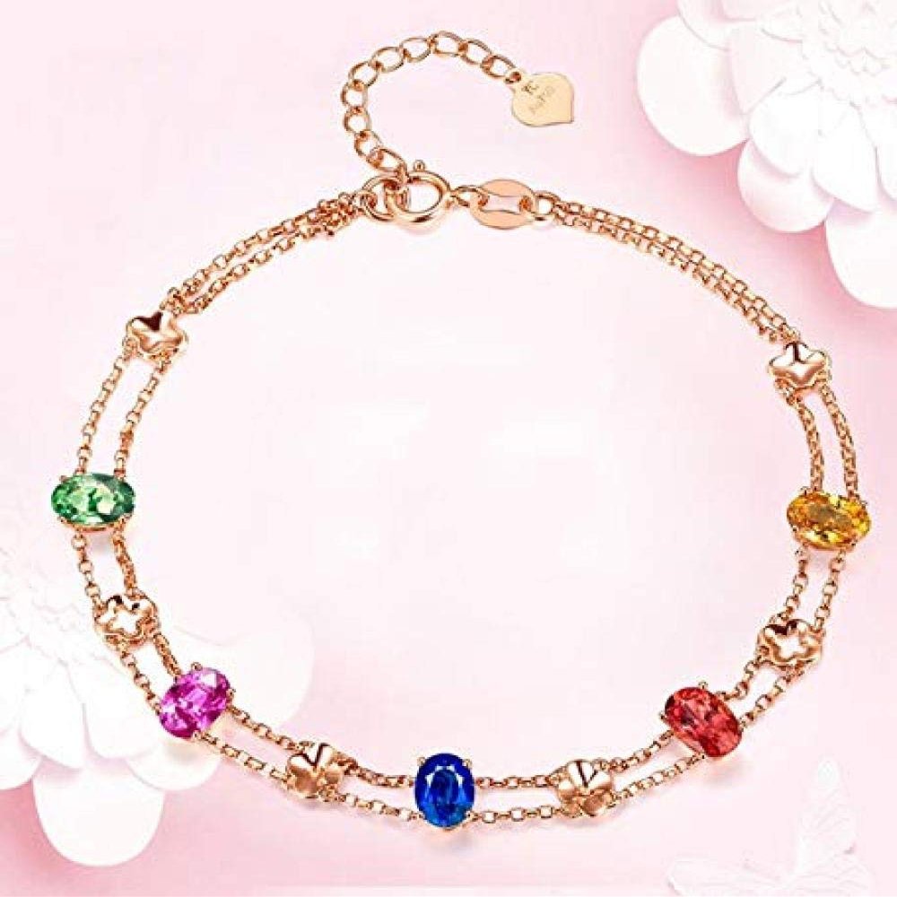 Bracelet Jewelry Women S Bracelet Creative Andgold-Plated Zircon Bracelet Jewelry