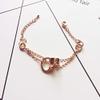 Bracelet Jewelry Women S Bracelet Double Ring Love Double-Layer Bracelet True Gold-Plated Color-Preserving Hypoallergenic Jewelry view 3
