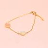 Bracelet Jewelry Women S Bracelet Small Double Round Diamond Bracelet 18K Gold Titanium Steel Bracelet Stainless Steel Accessories view 2