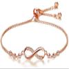 Bracelet Jewelry Women S Bracelet Stylish And Simple Figure Eight Bracelet Small And Elegant Jewelry view 1