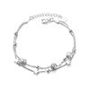 Bracelet Jewelry Ladies Bracelet Simple And Fresh Pentagram Star Double Layer Transfer Bead Bracelet Lucky And Cute Art Student Jewelry view 1