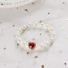 Bracelet Jewelry Women S Bracelet Pearl Bracelet Elegant Ruby Ruby Diamond Bracelet Bracelet view 2