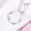Bracelet Jewelry Women S Bracelet Natural Crystal Bracelet White Popped Moonstone Bracelet Transshipment Couple Gift Jewelry view 3
