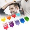 8pcs Hair Limit Comb, Universal 10pcs Comb Guide Set Electric Hair Clipper Spare Parts Hairstyling Limit Combs Accessory view 2