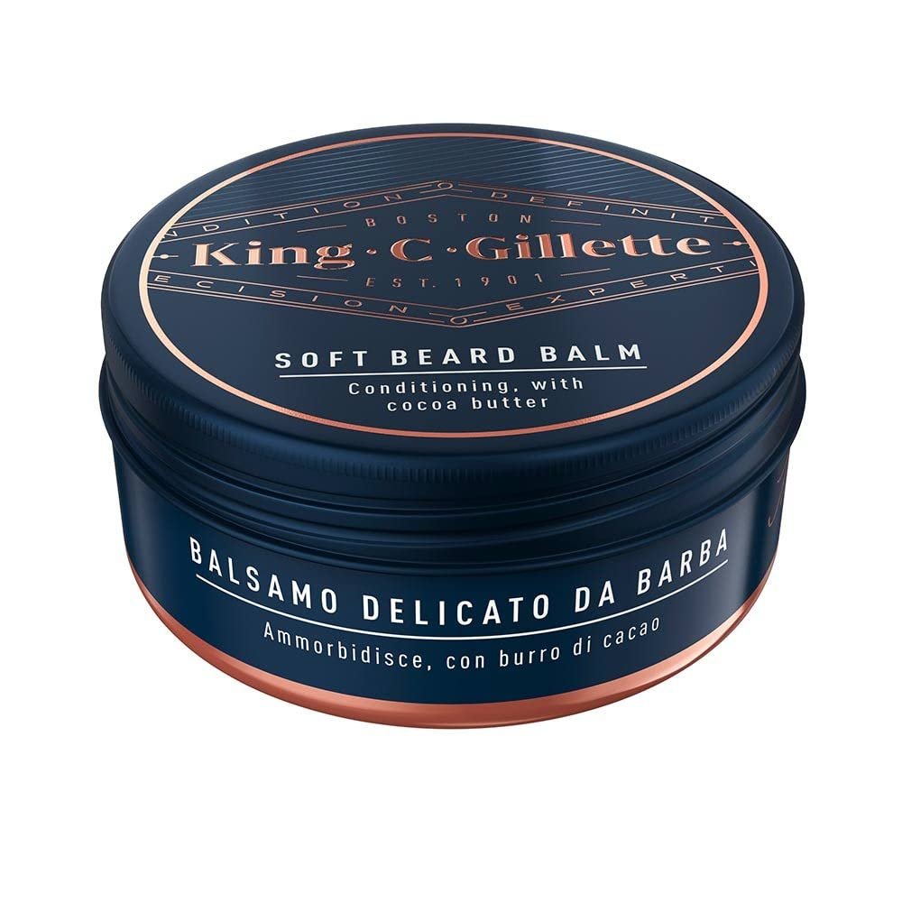 Gillette King C Balsamo Suave Para Barba 100 ml