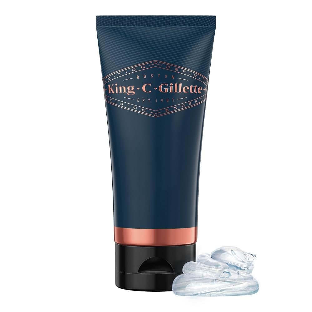 King C. Gillette - Transparent Shaving Gel, 150 ml (Pack of 1)