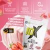 10X Athletic Whey Protein Powder - Strawberry Milkshake | 770g, 22 Servings | 25g Protein per Scoop | Low Calorie, Gluten-Free & Vegetarian | Smooth Taste | Muscle Support and Repair view 2