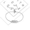 Bracelet Jewelry 3A Copper Inlaid Zircon Bracelet Simple Hollow Adjustable Bracelet view 2