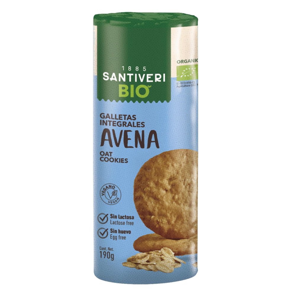 Bio oatmeal digestive biscuits 190 g