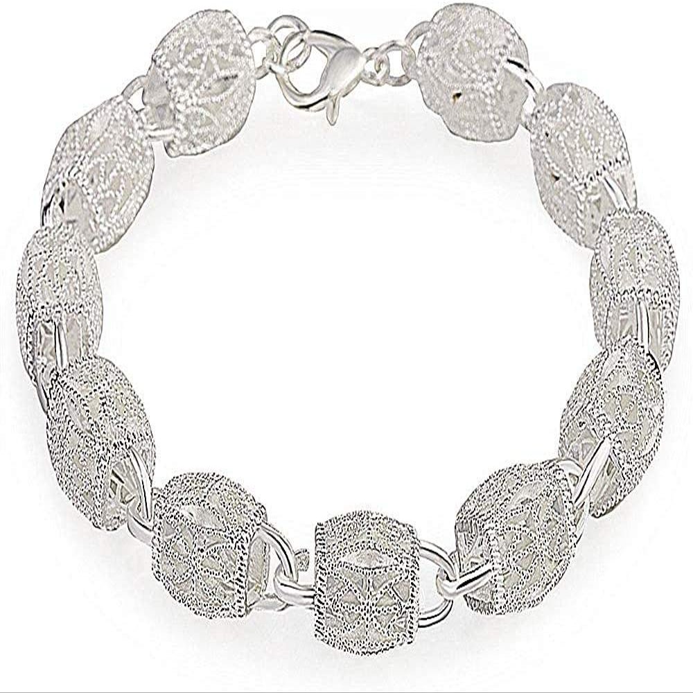 Bracelet Jewelry Women S Bracelet Openwork Silver Bracelet