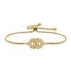 Bracelet Jewelry Women S Bracelet Round Hollow Micro-Set Zircon Pull Bracelet view 1