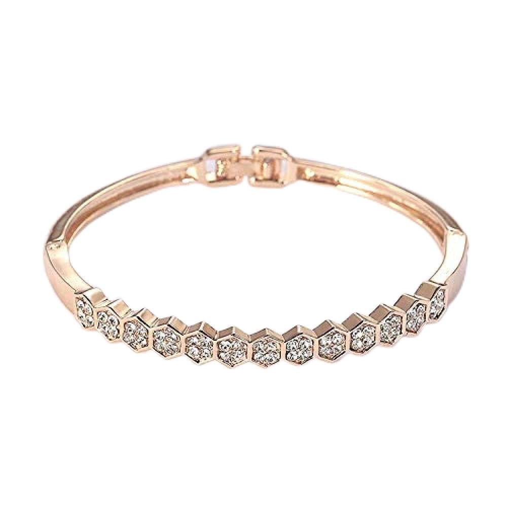 Bracelet Jewelry Women S Braceletalloy Honeycomb Diamond Bracelet Bracelet Simple Jewelry