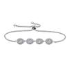 Bracelet Jewelry Women S Bracelet Personality Oval Zircon Bracelet view 1