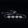 Bracelet Jewelry Women S Bracelet Personality Oval Zircon Bracelet view 3