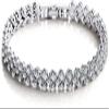 Bracelet Jewelry Women S Crystal Bracelet Imitation Silver Aaa Zircon Bracelet view 1