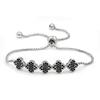 Bracelet Jewelry Women S Four-Leaf Clover Bracelet Adjustable Zircon Copper Bracelet view 1
