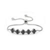 Bracelet Jewelry Women S Four-Leaf Clover Bracelet Adjustable Zircon Copper Bracelet view 2