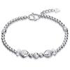 Bracelet Jewelry Ladies 925 Silver Simple Bracelet Silver-Plated Kiss Fish Bracelet view 1