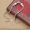 Bracelet Jewelry Ladies 925 Silver Simple Bracelet Silver-Plated Kiss Fish Bracelet view 2