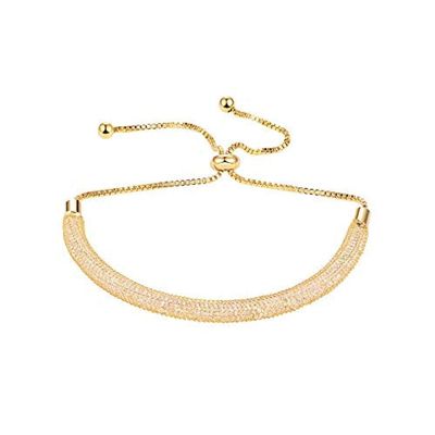 Bracelet Jewelry Women S Adjustable Zircon Bracelet Mesh Bracelet