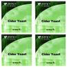 4 x Cider Yeast 5g