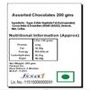 Jaiccha Ghasitaram Rakhi Gift for Brother - Assorted Chocolates 200 GMS with Pearl Rakhi view 2