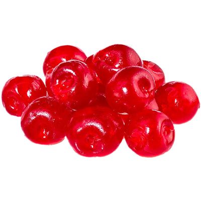 Persis Red Glace Cherries - 1kg (Pack of 4)