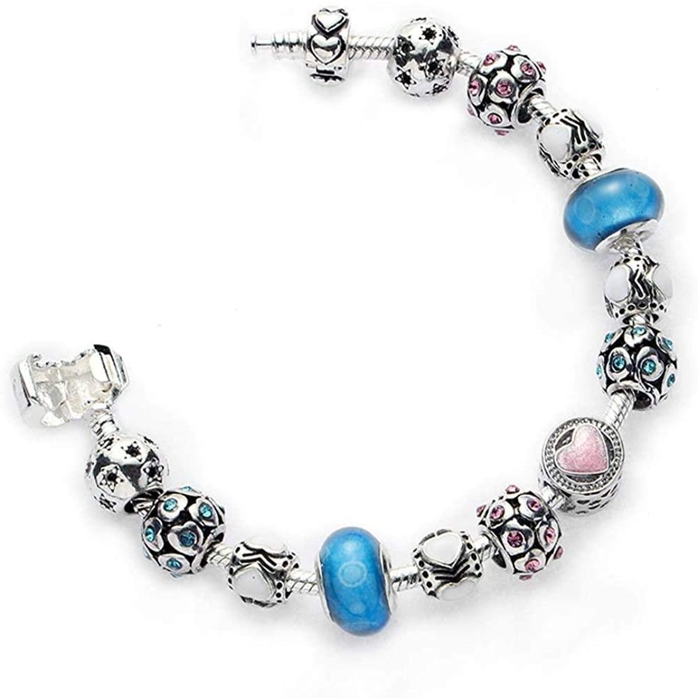 Bracelet Jewelry Women S Bracelet Diy Beaded Heart Bracelet With Diamonds