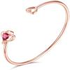 Bracelet Jewelry Hollow Love Micro-Bracelet Bracelet Love Magic Mosang Stone Bracelet view 1