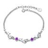 Bracelet Jewelry Ladies Bracelet Baby Dolphin Amethyst Bracelet view 1