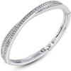 Bracelet Jewelry Ladies Bracelet Double Row Cross Zircon Bracelet view 1