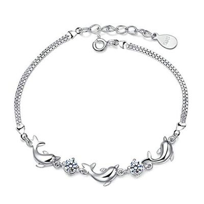 Bracelet Jewelry Ladies Bracelet Baby Dolphin Crystal Bracelet