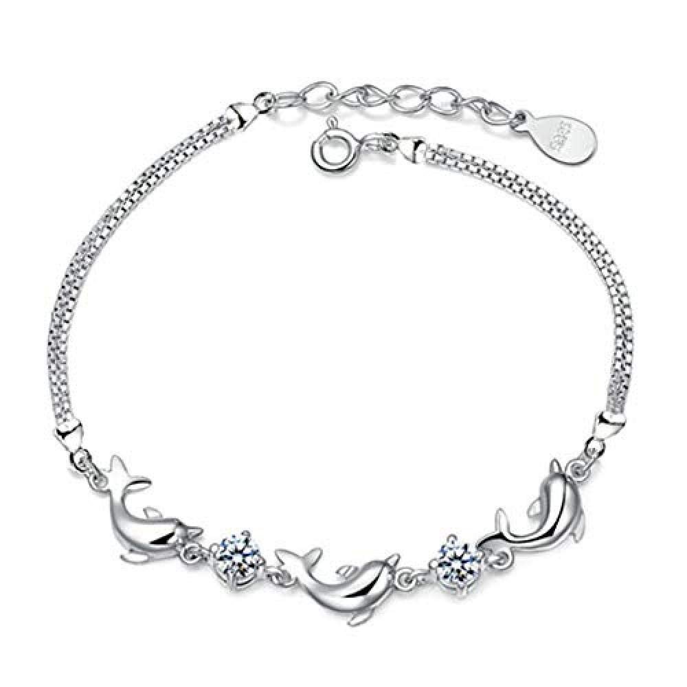 Bracelet Jewelry Ladies Bracelet Baby Dolphin Crystal Bracelet
