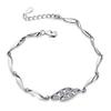 Bracelet Jewelry Women S Silver-Plated Copper Bracelet Pure Natural Zircon Wrist Bracelet view 1