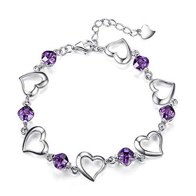 Bracelet Jewelry Women S Heart Bracelet Natural Crystal Bracelet