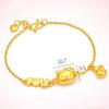 Bracelet Jewelry Ladies Bracelet Gold-Plated Comic Cat Bracelet view 4