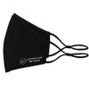 Face Mask Copper Ion infused  Washable & Reusable with Antibacterial active Copper Ions. UK Covering Commuting Anti Pollution Facemask Bike Motorcycle Cycling Sports Adult Black view 1