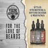 Viking Revolution - Beard Oil - All Natural Variety Beard Oil For Men With Argan & Jojoba Oils - Bay Rum, Unscented, Sandalwood - Softens, Smooths & Strengthens - Gifts For Men - 3 Pack, 3 x 30 ml view 2