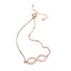 Bracelet Jewelry Women S Bracelet Bow Bracelet Zircon-Set Adjustable Bracelet view 1