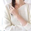 Bracelet Jewelry Women S Bracelet Fresh And Sweet Pearl Love Bracelet Simple And Wild Hollow Diamond Jewelry view 4