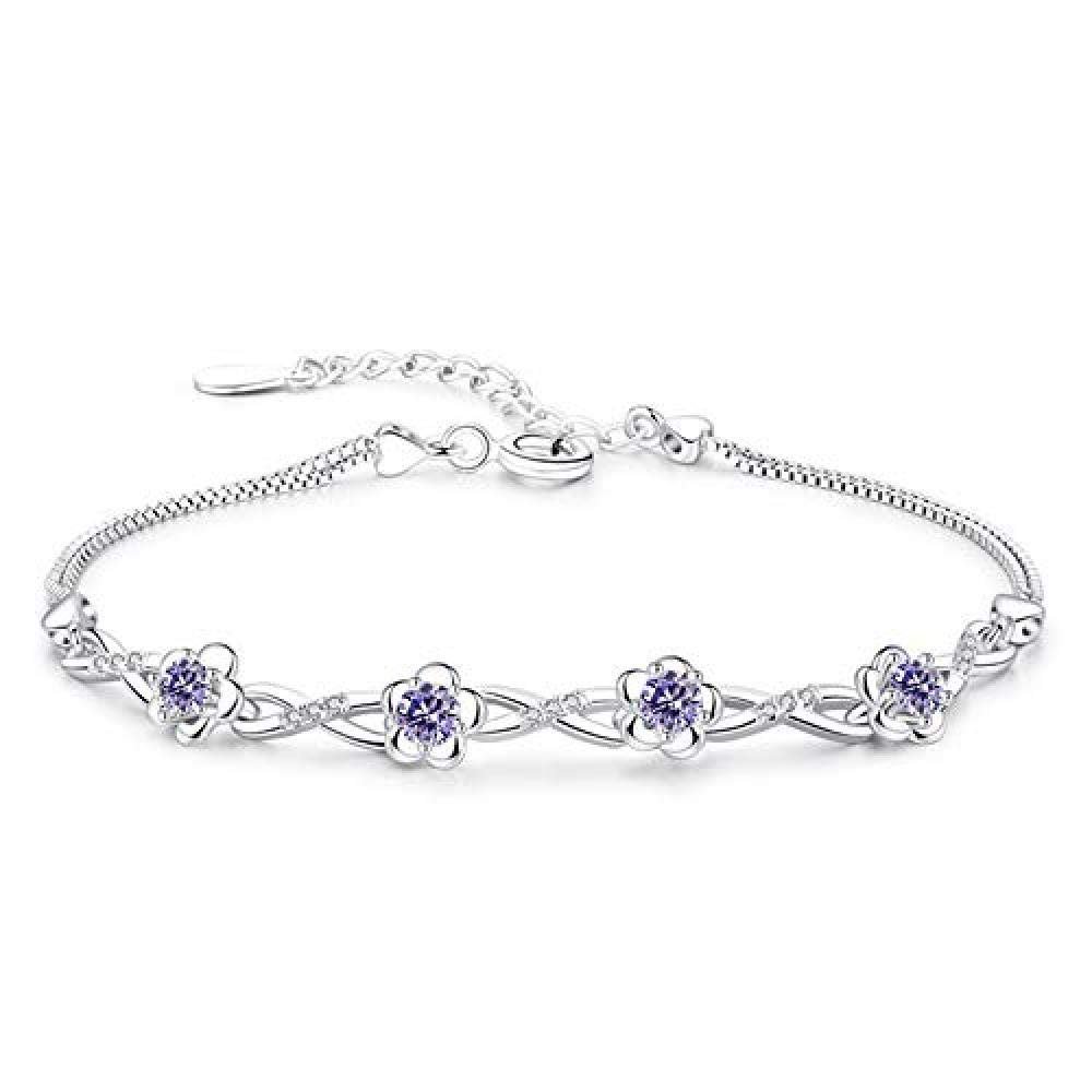 Bracelet Jewelry Ladies Bracelet Retro Blossom Plum Bracelet