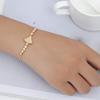 Bracelet Jewelry Women S Bracelet Simple Fan-Shaped Bracelet Able Temperament Micro-Set Zircon Adjustable Bracelet view 3