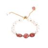 Bracelet Jewelry Women S Bracelet Natural Crystal Bracelet Transit Wine Red Garnet Bracelet view 1