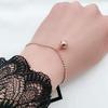 Bracelet Jewelry Women S Bracelet Korean Titanium Steel Plated 18K Rose Gold Round Bead Bracelet Non-Fading And Simple Wild Jewelry view 3