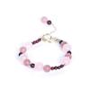 Bracelet Jewelry Ladies Bracelet Pink Crystal Strawberry Crystal Garnet Bracelet Transfer Bracelet view 1