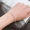 Bracelet Jewelry Ladies Bracelet Bracelet Elegant And American Zircon Bracelet With Rhinestone And Pearl Flower view 2