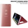 MadBee for Galaxy A71 Case [with Screen Protector Full Coverage Flexible Film],Electroplate Plating Kickstand Case Smart Clear View Cover for Galaxy A71 (Pink) view 2