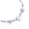Bracelet Jewelry Women S Bracelet Flower Silver Bracelet Personalized Creative Jewelry view 2