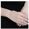 Bracelet Jewelry Women S Bracelet Flower Silver Bracelet Personalized Creative Jewelry view 4