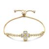 Bracelet Jewelry Women S Bracelet Simple Classic Four-Leaf Clover Bracelet Personalized Micro-Set Zircon Gold-Plated Bracelet view 1